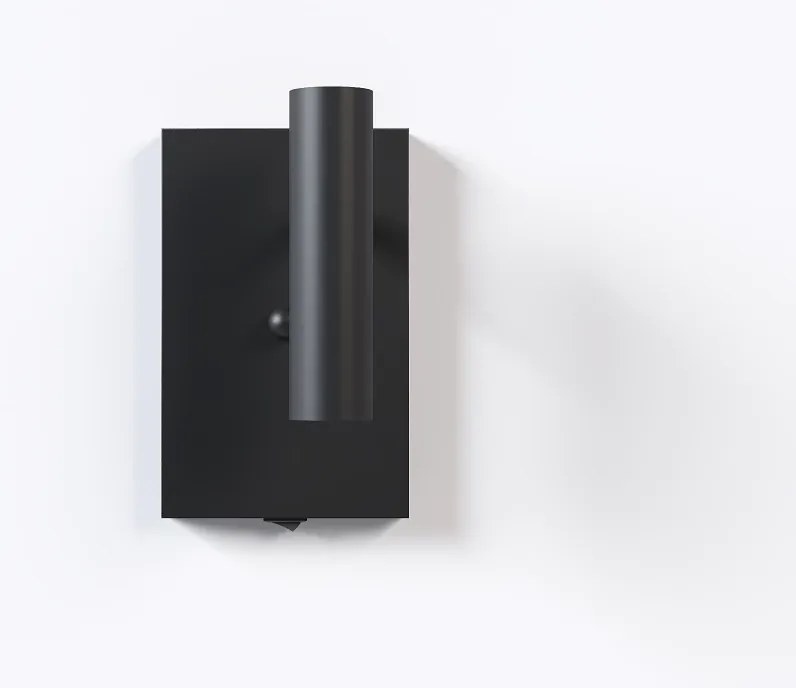 Arandela Foco Articulado 12X16Cm 01Xmr11 Com Interruptor - Qimporta Ar... (PRETO)