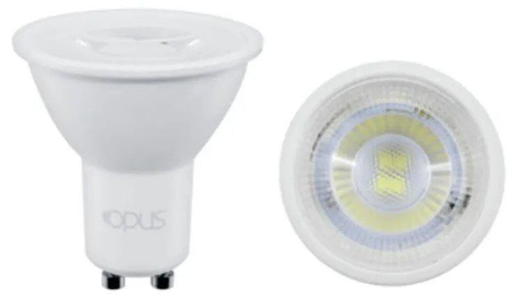 Lâmpada Mr16 Dicroica Gu10 4,8W 210Lm 6500K 36° Bivolt | Opus Lp 37141