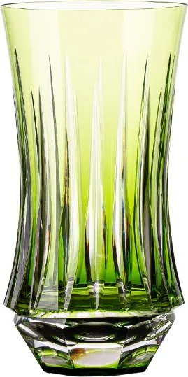Copo de Cristal Lapidado P/ Long Drink 19 - Verde Claro  Verde Claro - 66
