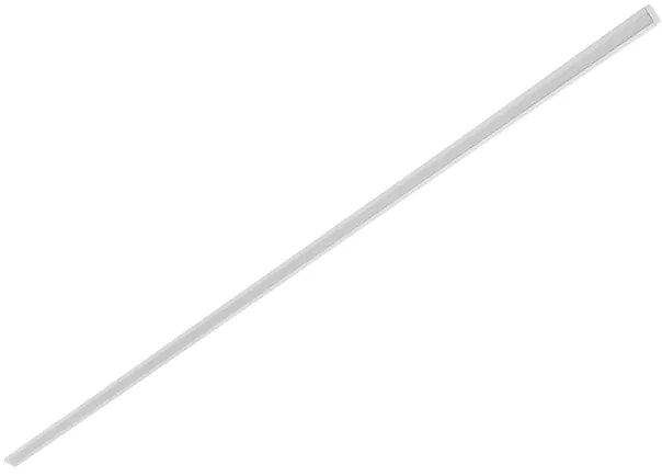 Perfil De Embutir Aluminio Para Fita Led 1M Stick P - BRANCO