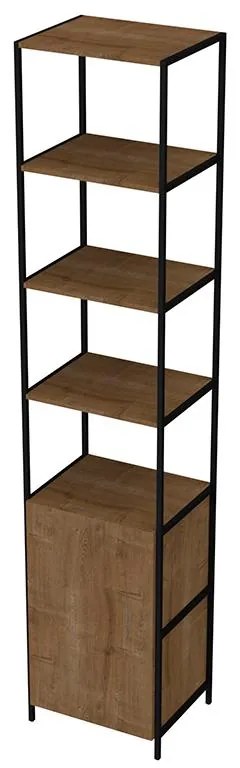 Estante Multifuncional Com 5 Prateleiras - Vermont Dark