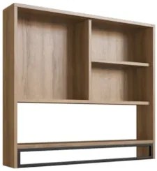 Gabinete Banheiro Liny Com Cuba e Espelheira Moscow Mel Z54 - Mpozenat