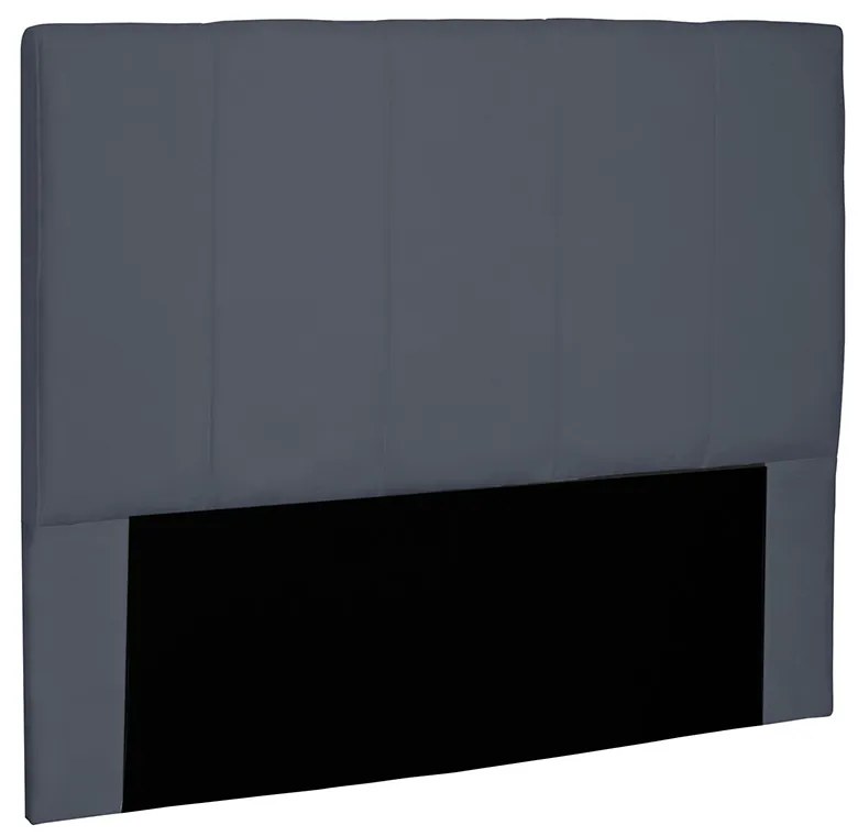 Cabeceira Arizona Para Cama Box King 195 cm Suede Cinza - D'Rossi