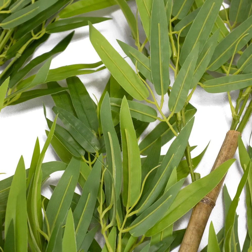 Planta Artificial Haste Bambu Real Toque X365 Verde 120 Cm - D'Rossi