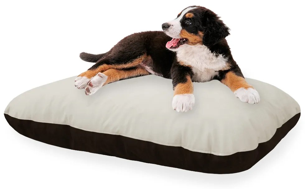 Almofada Cama Pet Mila Veludo Cores - Bege