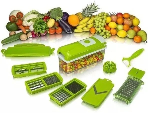 Nicer Dicer Plus Cortador Fatiador Legumes Verduras Frutas -
