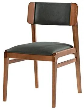 Cadeira Maya Verde Base Verniz Avela - 72179 Sun House