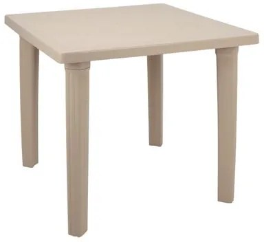 Mesa Tramontina Sancho Areia 80x80cm em Polipropileno