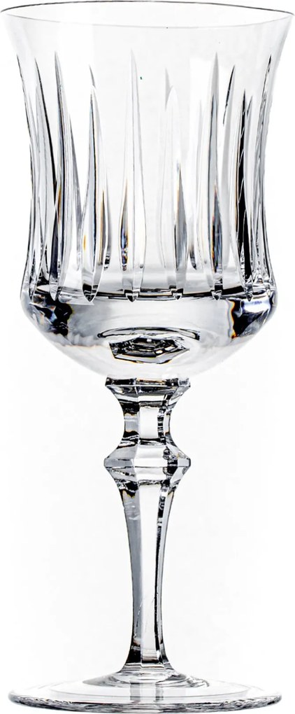 Taça de Cristal Lapidado P/ Água - Incolor  Incolor