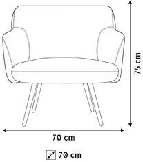 Kit 02 Poltronas Decorativas Jade Pés Palito Madeira C-416 Corano Tres