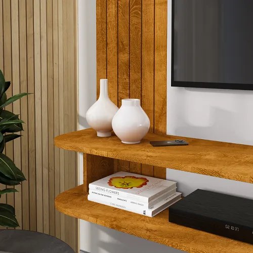 Painel Jeri Naturalle/Off White – Bechara Móveis