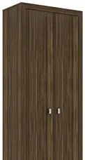 Armário de 171,5 cm para Home Office 02 Portas ME4105 Nogal - Tecno Mo