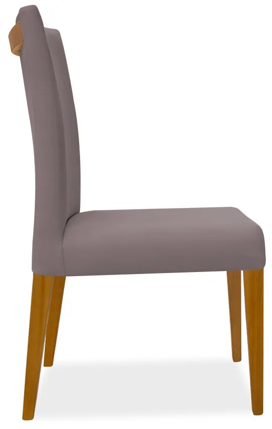 Cadeira de Jantar Milan Veludo Crepe