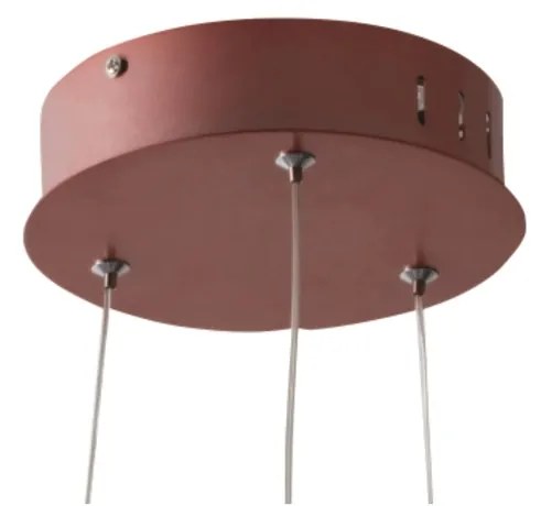 Pendente Orgon Ø50X18Cm Led 45W 3000K Bivolt / Laço Cobre | Studioluce... (Cobre)