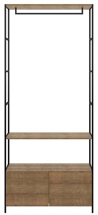 Roupeiro Closet Guarda Roupa Estante Cabideiro Industrial