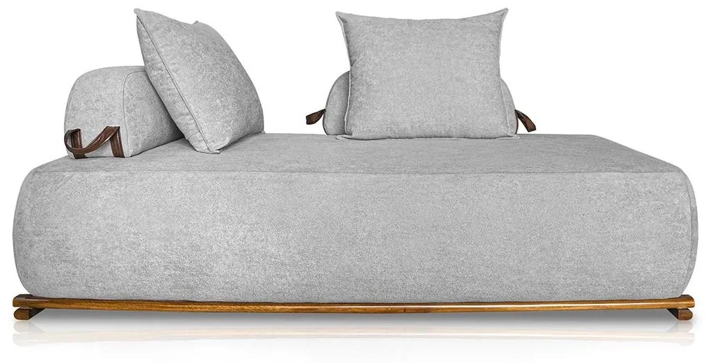 Sofá 3 Lugares Decoração Lazer Sala Ibiza SPZ 200cm Bouclé - ADJ Decor