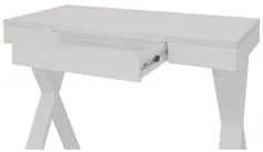 Mesa para Computador Escrivaninha Veneza Web Branco - Artany