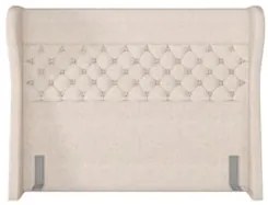 Cabeceira Cama Box Casal Queen 160cm Trinidad Z37 Linho Cru - Mpozenat