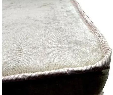 Puff Multifuncional Banco Colch�O E Poltrona Suede (Preto)