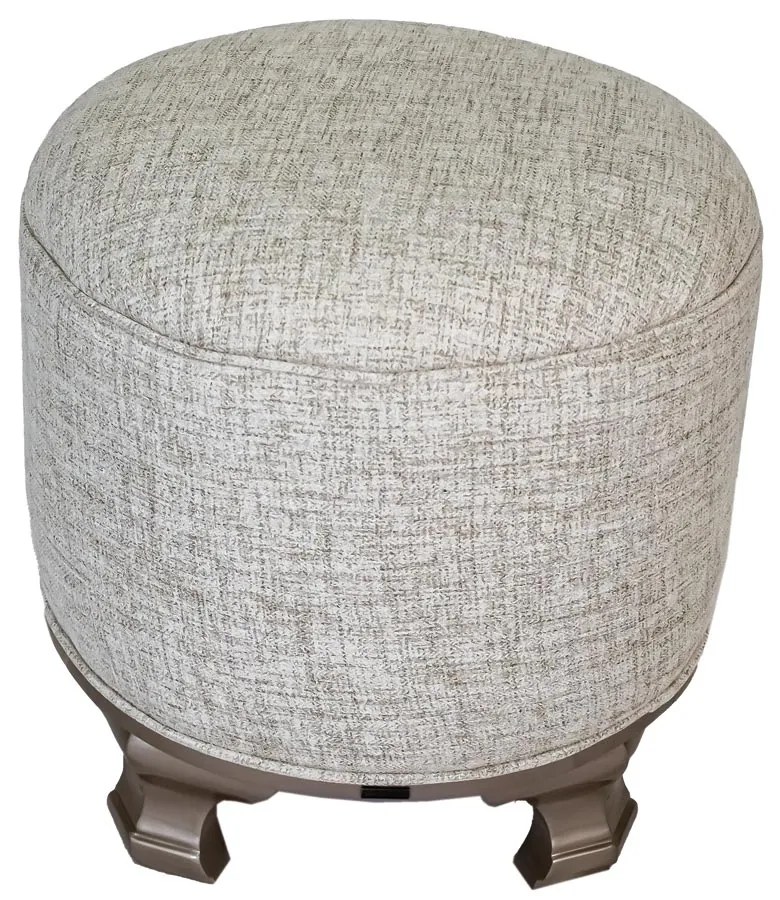 Puff Clássico Redondo Chic - Fendi Lumière  Kleiner