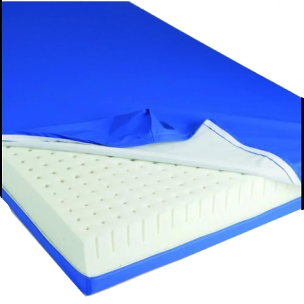 Capa Para Colchão Solteiro Hospitalar Impermeável Azul Com Ziper - 0.8... (Preto)