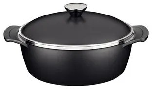 Caçarola Tramontina Lyon em Alumínio Starflon 24 cm 3,7 Litros Preto