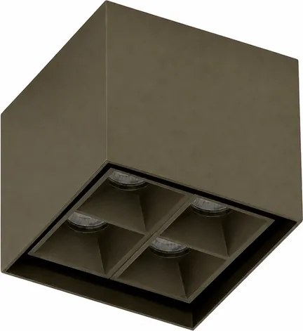 Plafon Led De Sobrepor Alum&amp;amp;#xED;nio 8w 36&amp;amp;#xB0; 2700k Pixel - OLIVA