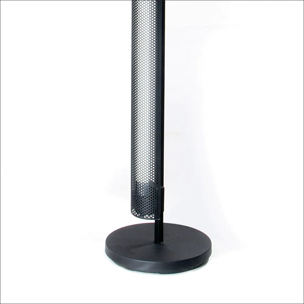 Luminária De Chão Rera 24,5X24,5X138,5Cm Metal Alumínio 1Xt8 Led 120Cm... (MARSALA)