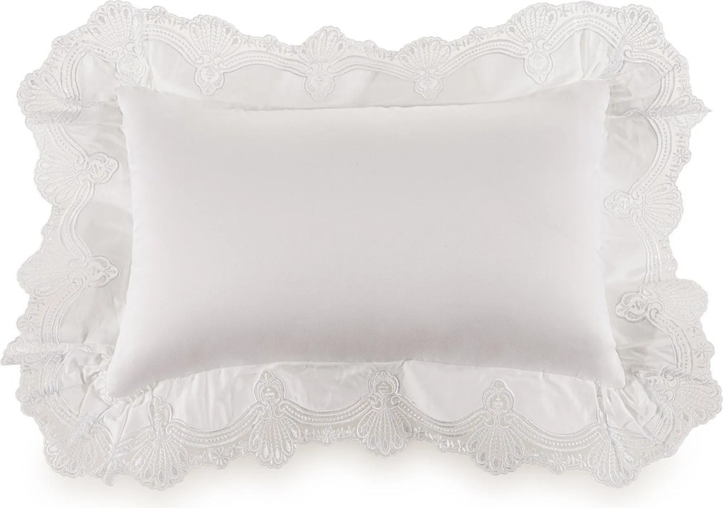 Almofada c/ Enchimento Trussardi Cetim 300 Fios Chiavari  45 x 45 cm