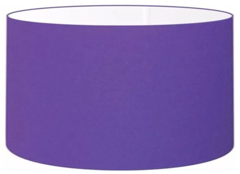 Cúpula Abajur Cilíndrica Cp-7027 Ø55x30cm Roxo