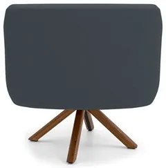 Kit 2 Poltronas Decorativas Giratórias Base Giromad Madeira Jade C-03
