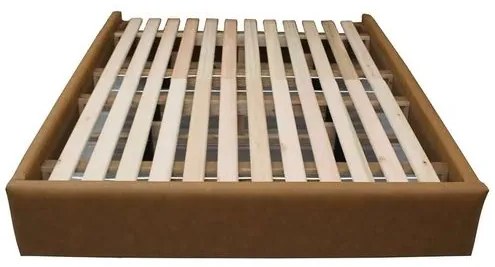 Cama Oslo em Tecido Caramelo para Colchão Queen 158cm - 70381 Sun House