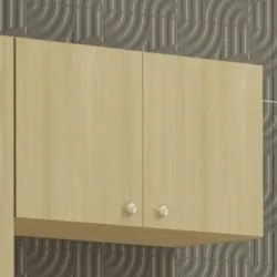 Armário de Cozinha Aéreo 80cm 2 Portas Mirella Freijó L01 - Mpozenato