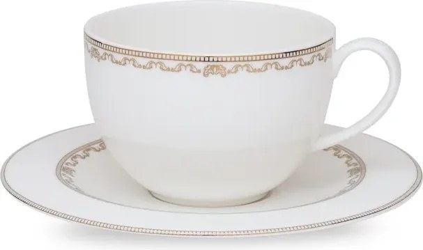 Jogo C/ 06 Xícaras Chá 270 Ml e Pires - Lumière  Lumière