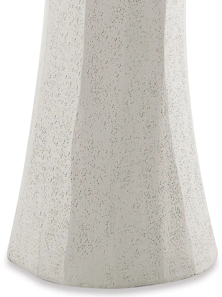 Escultura Decorativa "Rosto" Em Poliresina Off White 39x16 Cm - D'Rossi