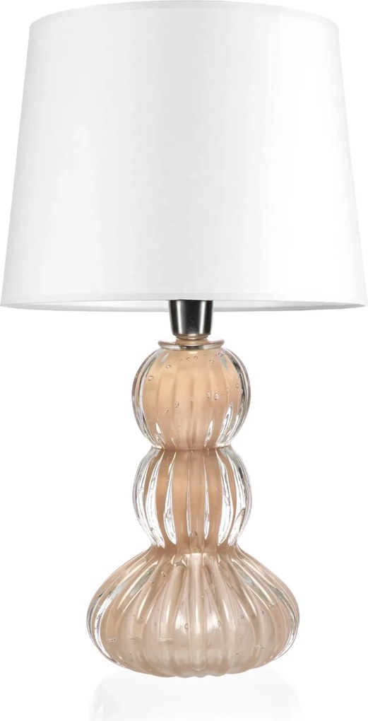 Abajur Murano Maldiva P  Champagne