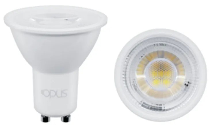 Lâmpada Mr16 Dicroica Gu10 4,8W 210Lm 2700K 36° Bivolt | Opus Lp 37127