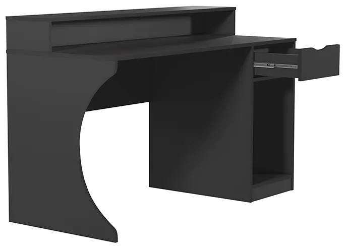 Mesa Gamer Escrivaninha Para Computador Ninja Safira Preta - Mobler
