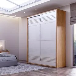 Guarda Roupa Solteiro 179cm 2 Portas de Correr 100% MDF TW601 Freijó/O
