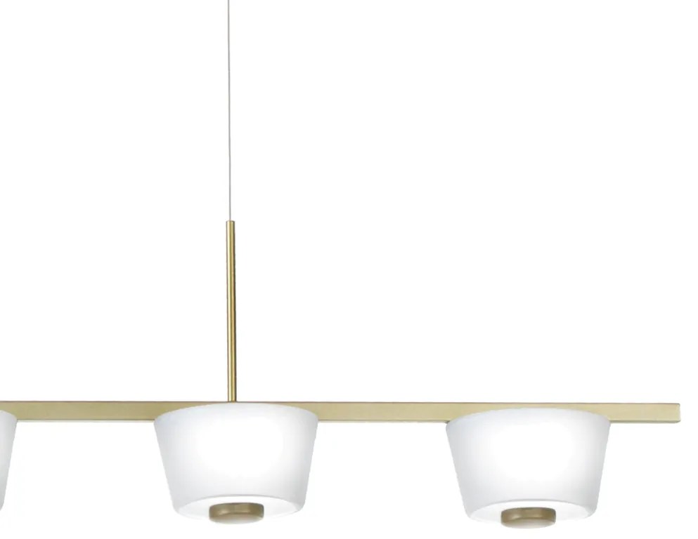 Pendente Shep Linear 24X13X120Cm Metal Alumínio E Vidro 05Xg9 - Old Ar... (MARSALA)