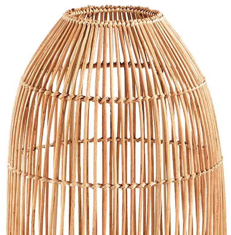 Lanterna Decorativa Em Rattan 50x30 cm M02 - D'Rossi