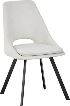 Cadeira Nora Sem Braço Linho Off White