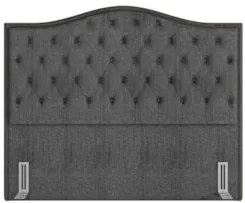 Cabeceira Cama Box Casal 140cm Siena Z37 Linho Cinza - Mpozenato