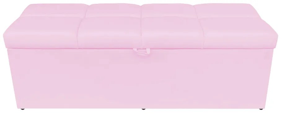 Calçadeira Nina 160 cm Suede Rosa Bebê D'Rossi