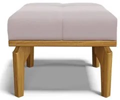 Poltrona de Amamentação Balanço e Puff Base de Madeira Brenda G05 Velu