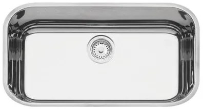 Cuba n.2 Tramontina Lavínia Perfecta em Aço Inox Polido 56 x 34 x 14 cm com Válvula 94054407