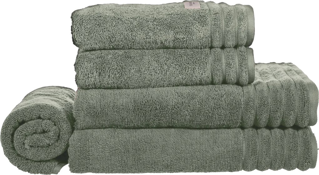 Kit Toalhas de Banho 05 Pçs Trussardi 100% Algodão Imperiale - Pistacchio  Pistacchio