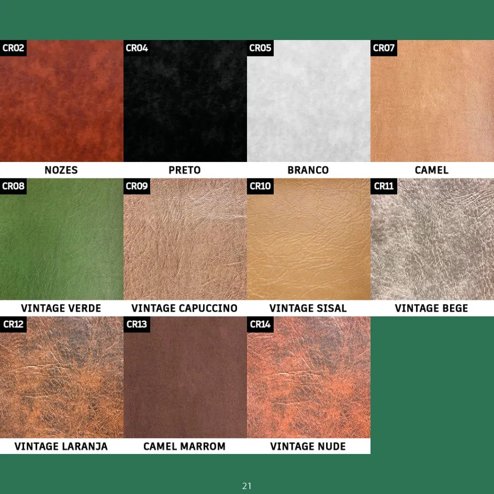 CATALOGO DE TECIDOS E CORES PARA POLTRON - Corano
