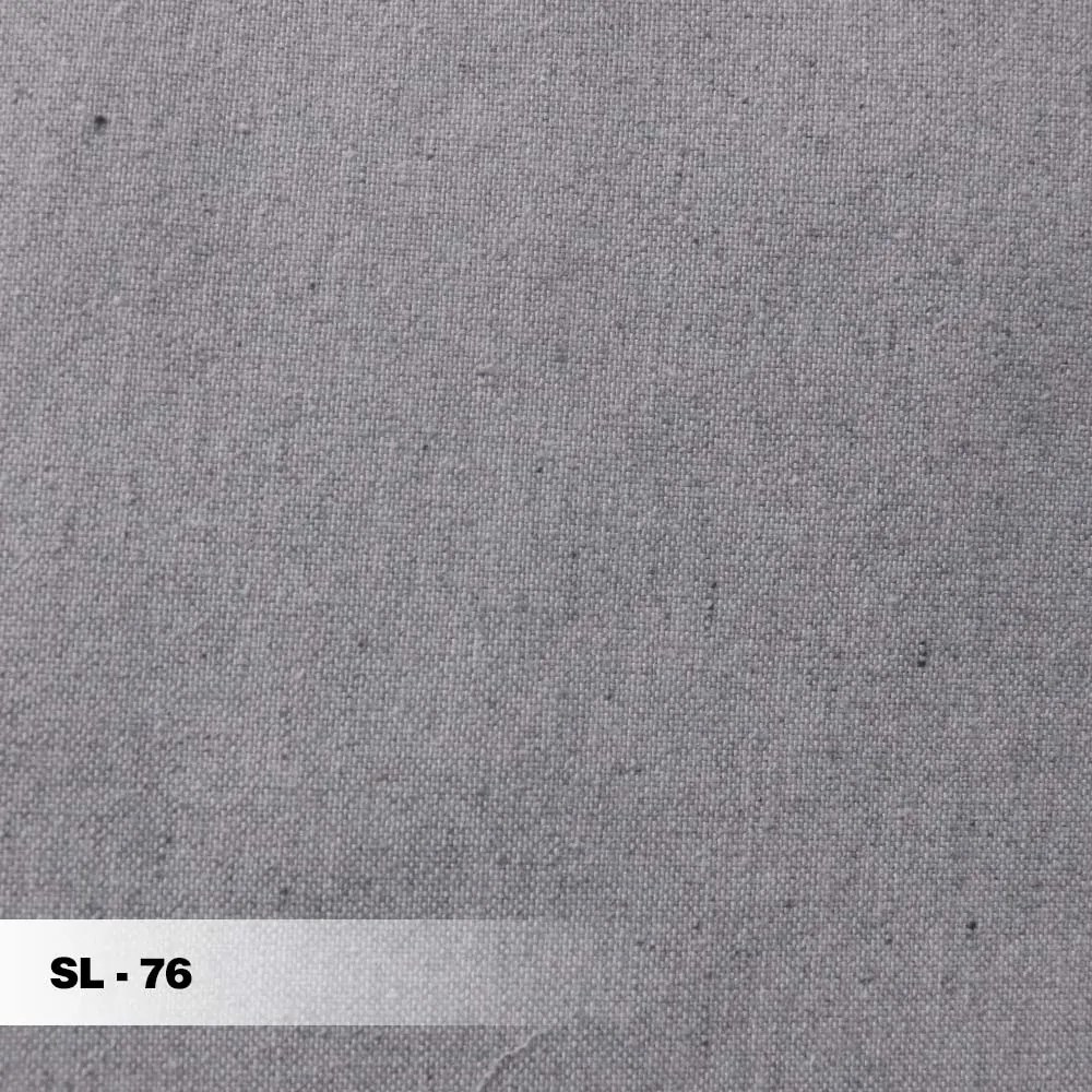 Poltrona Decorativa Clarke Linho Cinza G45 - Gran Belo
