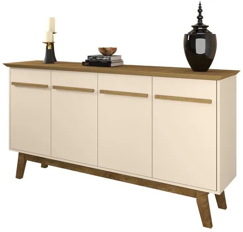 Aparador Buffet Opala Cinamomo Off White - Bechara Móveis